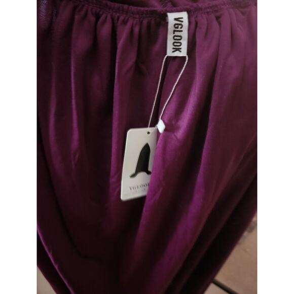 Halloween Vampire Witch Hooded Cloak Full Long Velvet Cape Cosplay Costumes - Picture 3 of 8